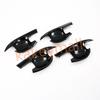 Carbon Fiber Side Door Handle Bowl Cover Trim Parts For Nissan Altima 2019~2022