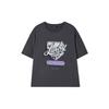 LAP VinTage PrinTing Crop ShorT Sleeve T shirT as2cT467
