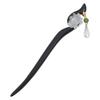 New Chinese Style Crystal Lotus Tassel Hairpin Elegant Ancient Step Shake Hair Stick Hanfu Updo Elegant Women Retro Hair Ornaments