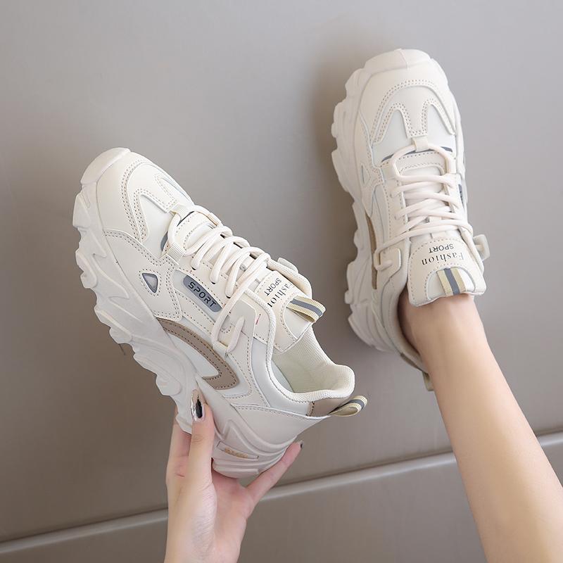 Fleece Dad Shoes Large Size Winter New Thickened Warm Maternity Cotton Shoes Casual Soft-soled Sports Shoes