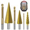 Groove Cutting Step Drill Bit Hole Reaming Metal Construction