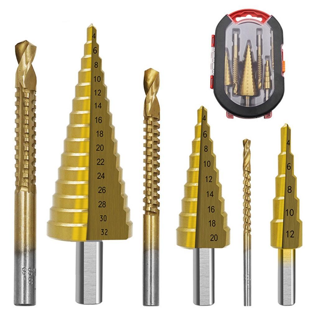 Groove Cutting Step Drill Bit Hole Reaming Metal Construction