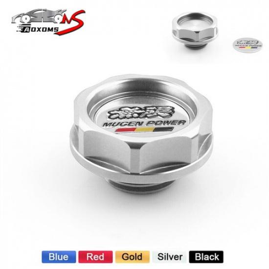 JDM Silver Screw-In Engine Oil Filler Tank Cap Valve Cover For Honda Acura Civic