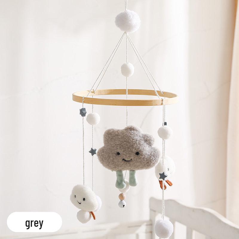 Rotating Crib Mobile: Newborn Baby Sleep Aid & Educational Rattle Toy