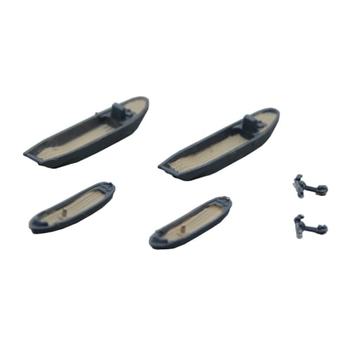 

Yamashita Hobby 1/700 14m Large Landing Craft & Paravane Set Plastic Model P15 Molded Color