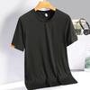 Men's Summer Sports Breathable T-shirt New Fashion Round Neck Simple Running Fitness Suit Thin Oversized Quick Drying Tee Shirts