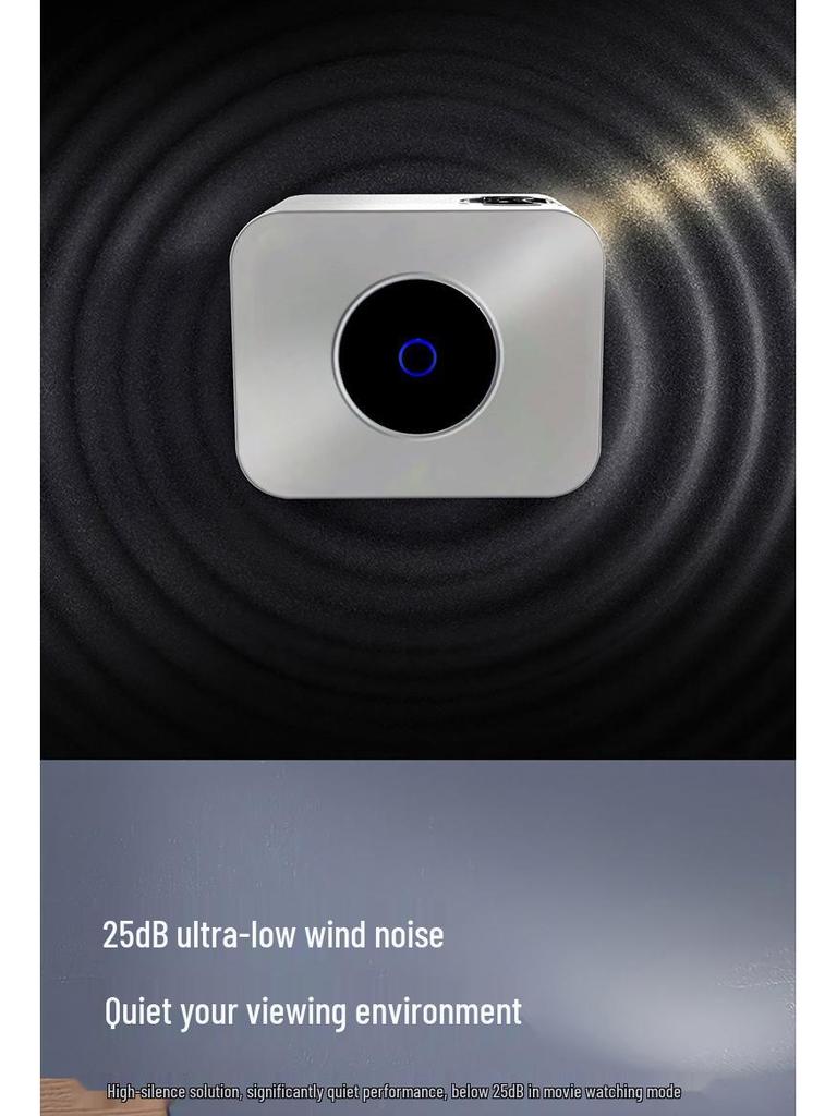 1080P Portable Home Projector with Wireless WiFi