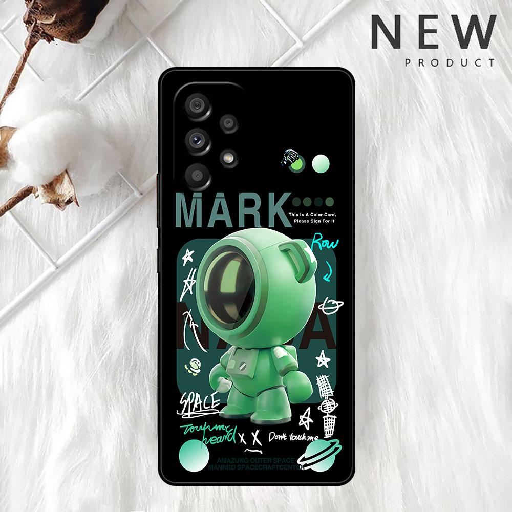 Cartoon Astronaut Star Space Cover For Samsung Galaxy A52 A12 A51 A32 A21s A71 A32 5G A12 A22 A53 A31 A13 A72 A02s Phone Cover