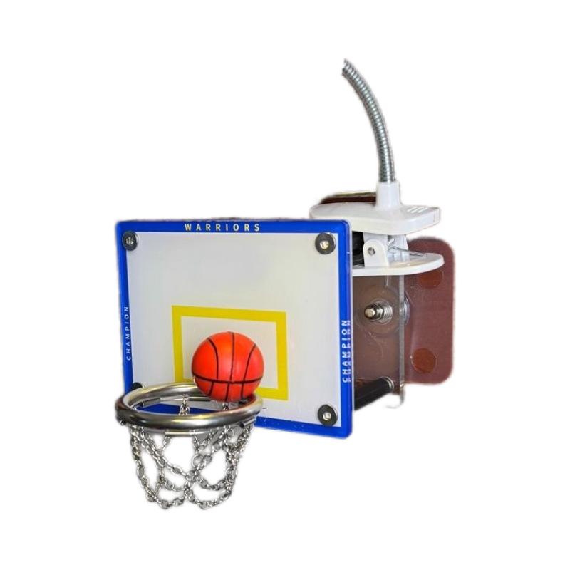 Mini Basketball Hoop Night Light Ornament - Perfect Stress Relief Gift for Boys, Kids & Boyfriend's Birthday or Graduation
