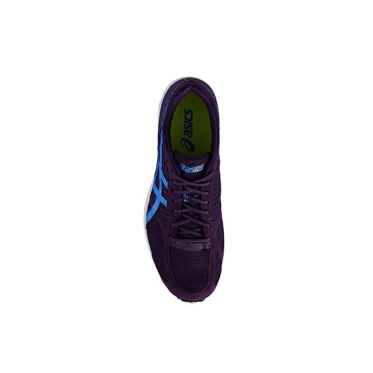 Asics Tartherzeal 6 Comfortable Versatile Lace-Up Synthetic Leather Low-Top Running Shoes Men Sneaker Purple TJR292-500