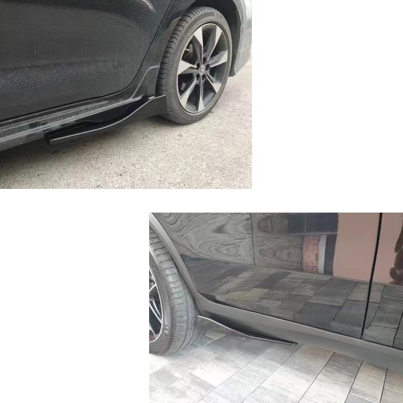 1 Pair Car Rear Bumper Lip Trim Protector Auto Side Skirt Cover Car Corner Bumper Guards With Screws Universal Fit