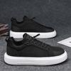 Mens Canvas Shoes  Summer New Comfortable Breathable Casual Board Shoes Platform Heightening Sneakers Men  Hombre