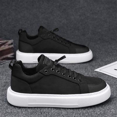 Mens Canvas Shoes Summer New Comfortable Breathable Casual Board Shoes Platform Heightening Sneakers Men Hombre