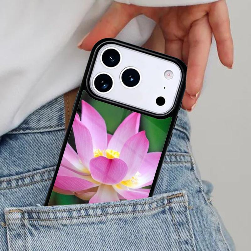 Lotus Flower Phone Case for iPhone 17ProMax 12 13 14 15 16e 17 Pro Max Plus Air Cover
