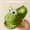 Dinozor çocuk Terlik Yaz Erkek ve Kız Kalın Alt kaymaz Küçük ve Orta Çocuk Karikatür Sandalet Kadın