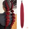 Colorful Elastic Hair Ties Braid Ponytail Hair Extensions for Women