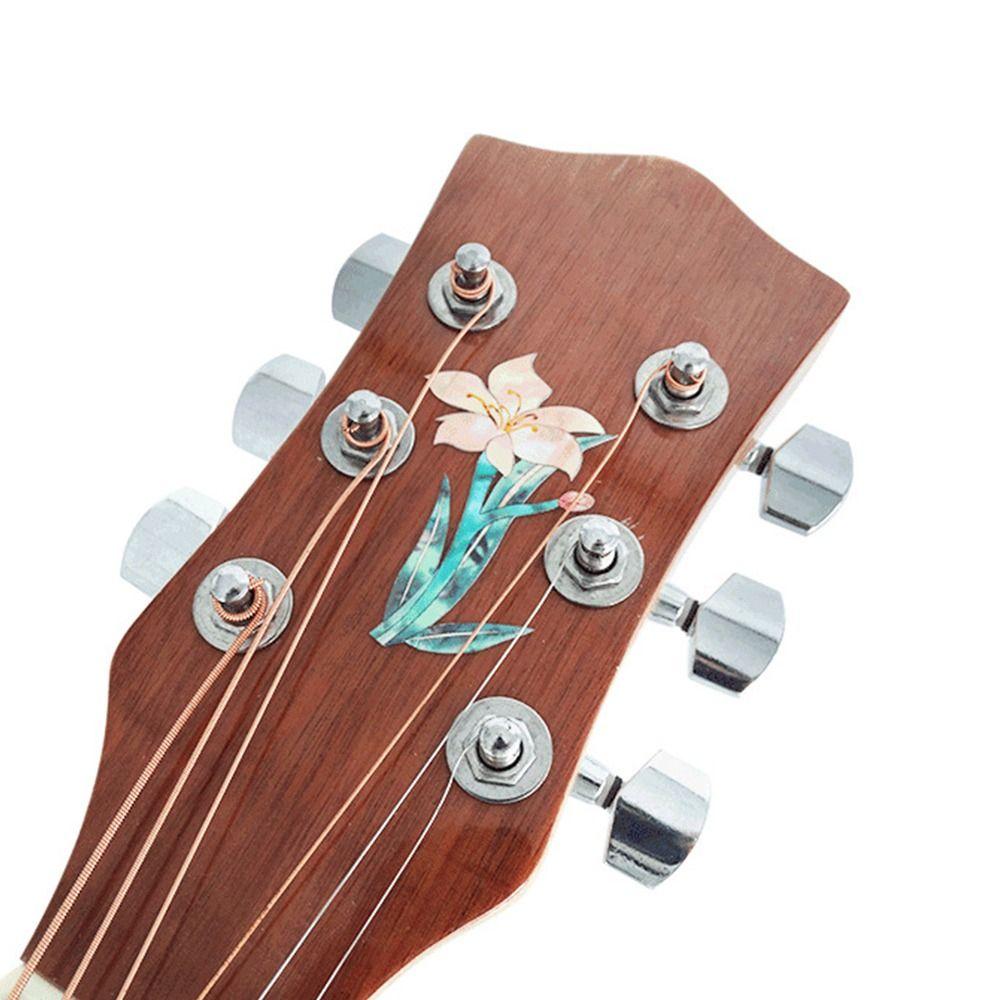 Novelty Guitar Headstock Decal Bass Body Decals Guitar Head Stickers Guitar Neck Sticker