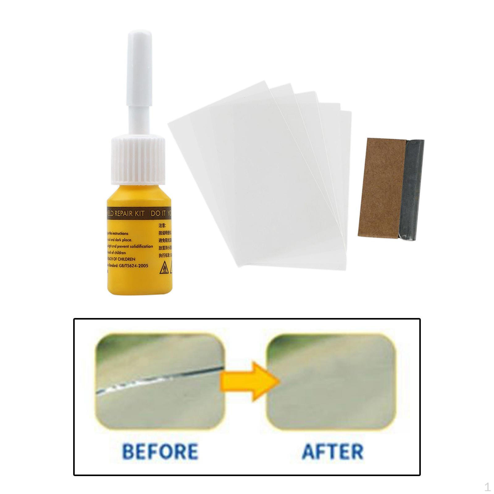 

Auto Window Glass Liquid Repair Set Windshield Crack Tool Fixing Filler