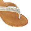 Dune London Damen Labyrinth Beaded Wildleder Sommersandalen