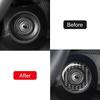 For Toyota FJ Cruiser 2007-2023 Car Accessories Interior Real Carbon Fiber Engine Start Key Hole Decoration Trim Cover