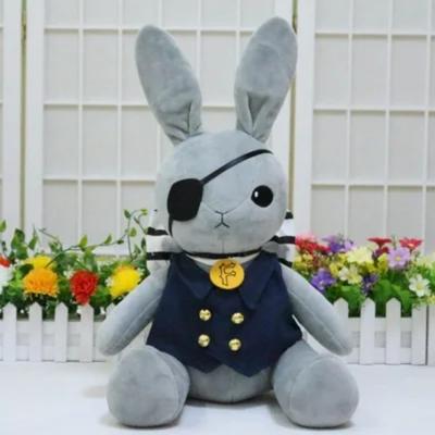 Japanese Manga Black Butler Anime Peripheral Ciel Phantomhive Rabbit Plush Toy Doll Large Soft Toys Gifts For Children 46cm