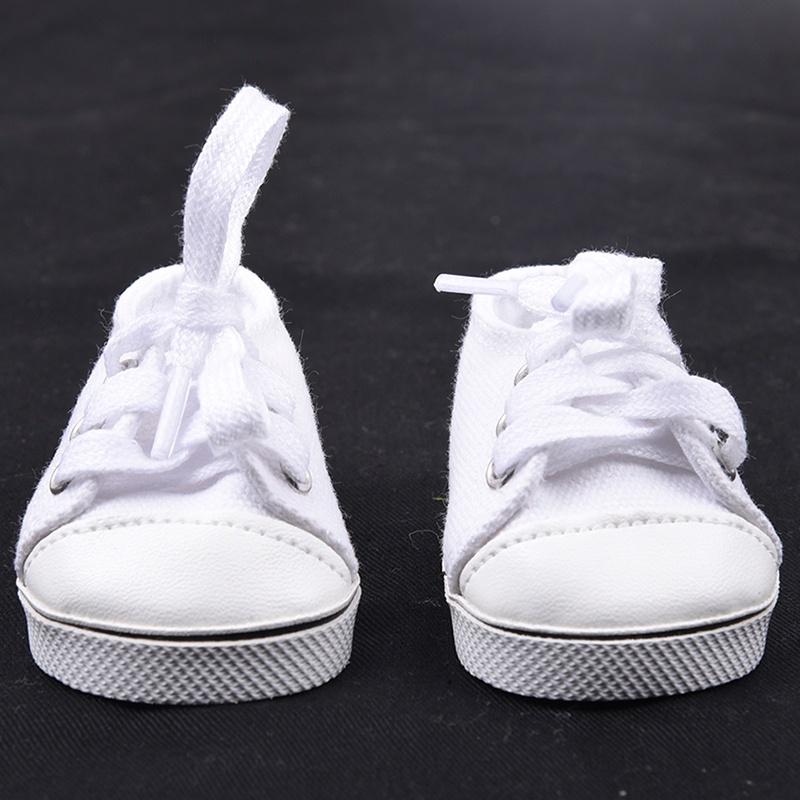Blue Denim Canvas Lo-Top Sneakers Tennis Shoes fit 18" American Girl Doll Blue Denim Canvas Lo-Top Sneakers Tennis Shoes fit 18" American Girl Doll