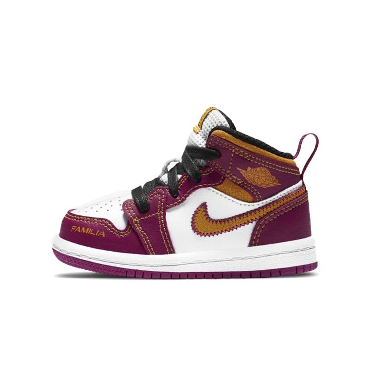 

New Jordan 1 Mid Dia De Los Muertos TD DC0501-100 23.5