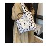 Tooxika Autumn And Winter High-grade Fur Bag Leopard Print Underarm Bag Fashionable Plush Puppy Shoulder Bag