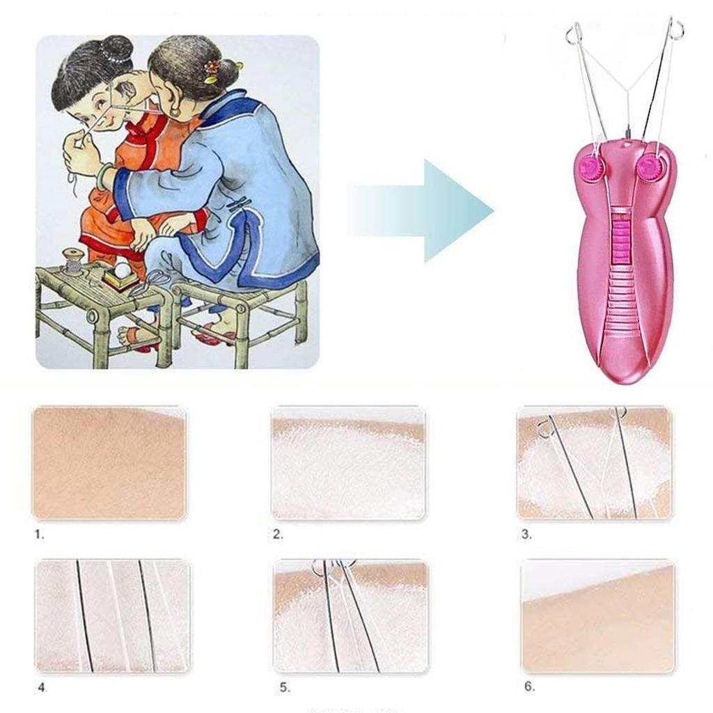 Pearl Powder Women Mild Skin Beauty Loose Powder Accessory for Cotton Thread Epilator 0.4oz