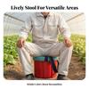 Farm Work Seat Hands-free Wearable Stool Soft Top Gardening Helper for Vegetable Harvest Outdoor