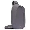 Nike Sportswear Fabric Sling Bag Unisex Light Smoke Gray