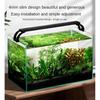 4mm Smart APP Control LED Aquarium Light Waterproof Strobe-Free Ornamental Fish Lamp Slim RGB Dimming Fish Tank Accessories
