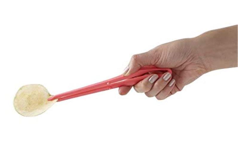 Suncraft Süßigkeitenzange, Kartoffelzange, Made in Japan, gelbe Kartoffelchips, Snacks, hält Ihre Hände schmutzig PCT-02