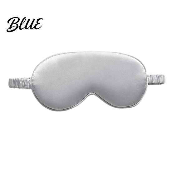 Relaxing Sleep Mask for Airplane Double Sided Silk Touch Mask Breathable Eye Travel Darkness Sleeping Home Nap Light Blocking Blindfold with