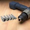 5Pcs Magnetic Nut Driver Hex Head 1/4 5/16 3/8 7/16 1/2 Inch Shank Socket Power Drill Bit Impact Drivers Socket for Power Drills