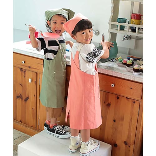 Ocean and Ground Apron Set, COOKDAY Kids/Juniors, Navy, Medium, 1918003