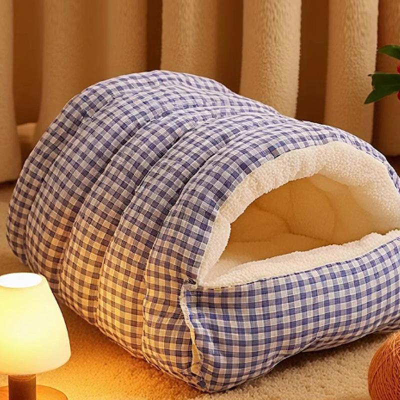 Closed Cat Bed Removable Pet Litter Four Seasons Warm Cat Litter Winter Cat Litter Dog Litter Four Seasons Universal Supplies