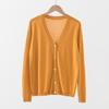 Women's V-Neck Silk Blend Sun Protection Cardigan