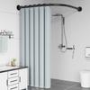 Bathroom Curved Magnetic Shower Curtain Set, No Punching, Folding Tarp, Invisible Partition, Bathroom Shower Room Mildew-proof