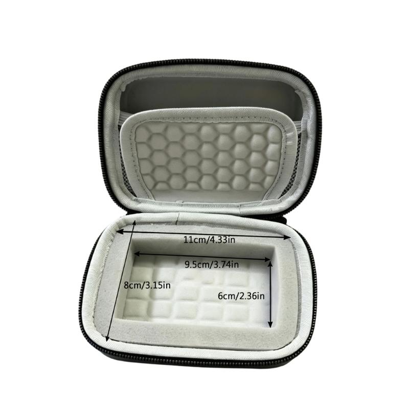 Camera Pouch With Handle Strap And Mesh Pocket Storage Bag Compactly Size Lightweight For Digital Cameras Protections