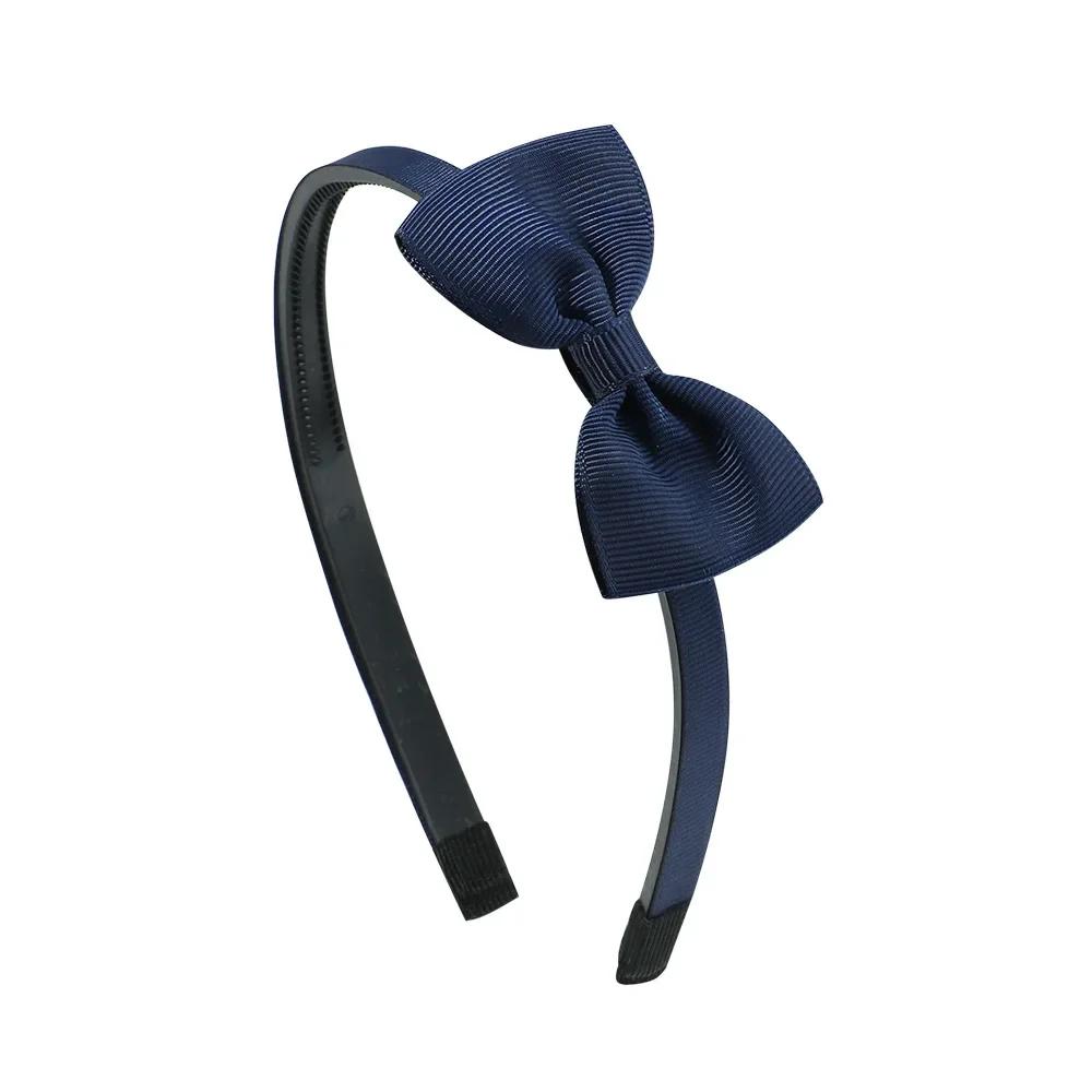 1pcs Cute Solid Color Ribbon Handmade Hair Bows Hair Bands for Girls Headband 20 Colors Cute Children Kids Baby Hair Accessories
