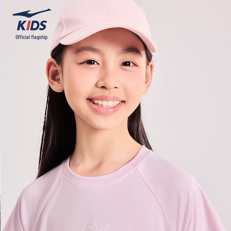 ERKE Girls' UV 50+ Quick Dry Summer T-Shirt