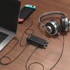 Cubilux Stereo Audio 6 1 with Volume Control and Mute Audio Compatible with 3.5mm Switcher, Inputs, Output, Function, Selector,