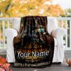 Custom Name Total War Warhammer Theme Printed Blanket - Perfect for Couch, Bed, Travel & Outdoor Use | Machine Washable, Cozy & Durable.