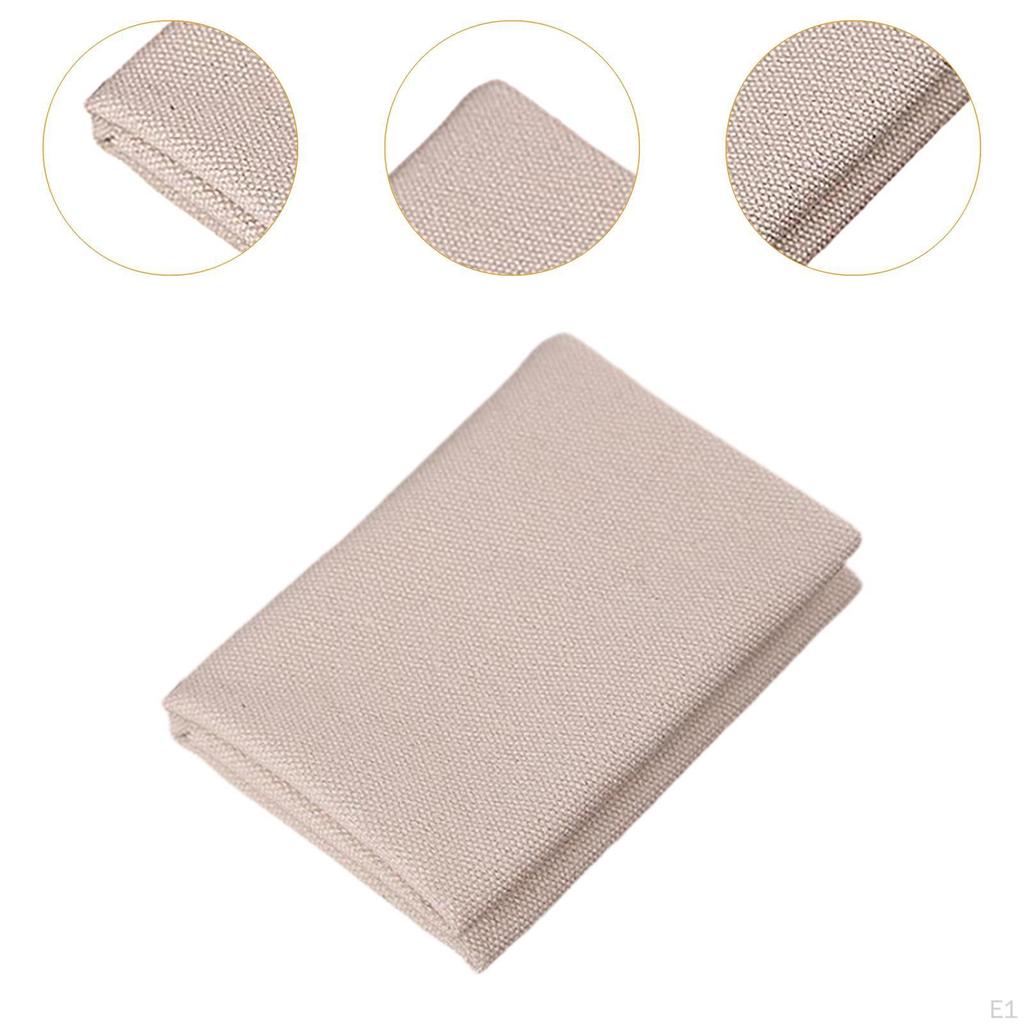 Canvas Polishing Cloth Edge Sanding Tool Leather Burnisher Handmade for Home