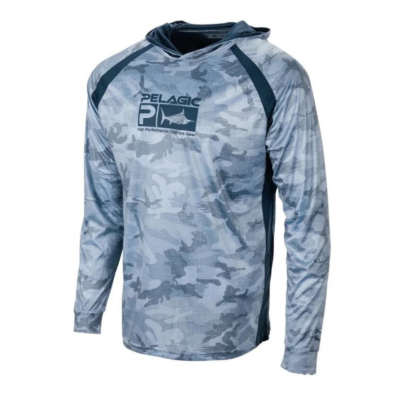 

PELAGIC Fishing Cloth Men s Sunscreen Breathable Long-sleeved T-shirt Suit XS