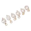 6pcs Baroque Pearl Pendant Freshwater Cultured Pearls for Earrings Necklace Dangle Keychain Making DIY Large Size