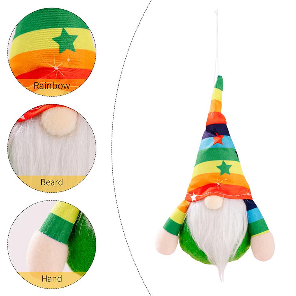 Colorful Faceless Dwarf Doll Decorations, Home Décor, Personalized Holiday Gifts.