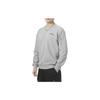 Adidas Solid Color Crew Neck Casual Pullover Long Sleeve Sweatshirt Men Sweatshirt Gray JF3223
