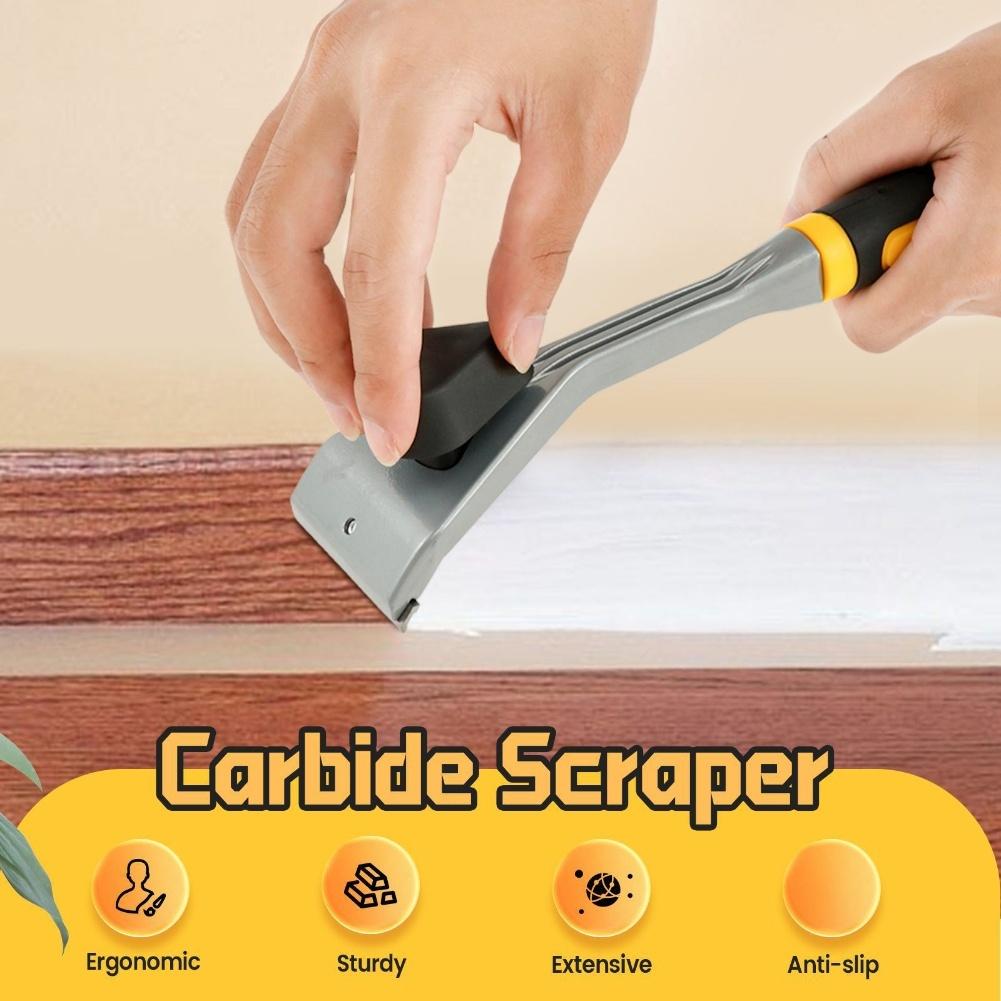 1PC Scraper Tool Ergonomic Heavy-Duty Carbide Scraper Tool: Efficient, Long-lasting & Reusable! Paint Scrapers Tools Accessories